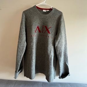 Armani Exchange Crewneck Wool Sweater